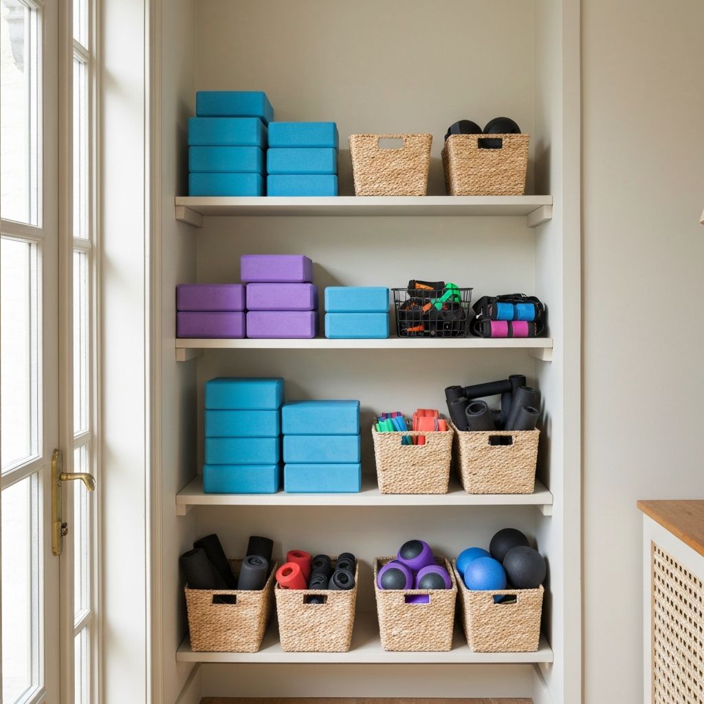 Organisation et rangement des accessoires